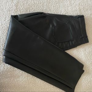 Aritzia Melina leather pants! Size 6! Never worn just tried on!